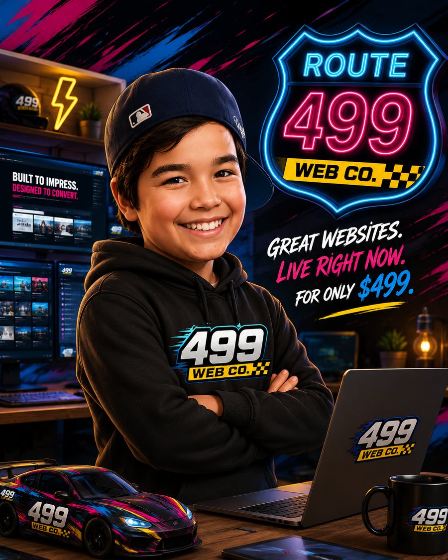 Built to impress, designed to convert — 499 Web Co.